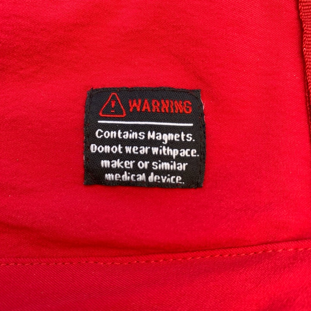 SCOTTeVEST Red Kelly Convertible TEC Jacket Vest ~ Women’s Large - Picture 12 of 15
